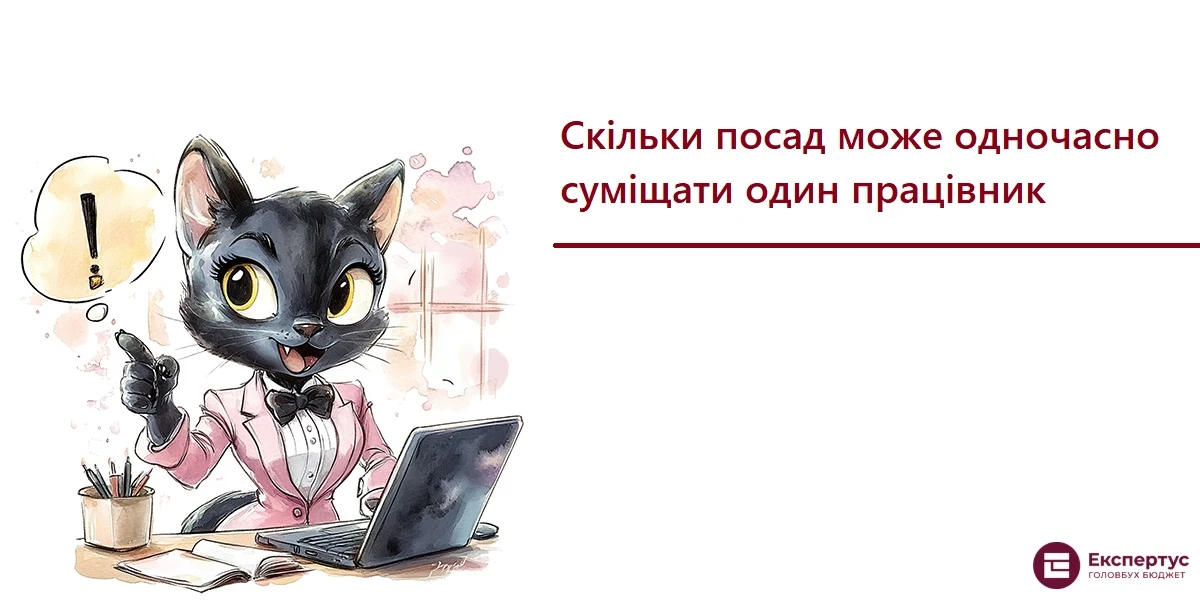 Скільки посад може одночасно суміщати один працівник