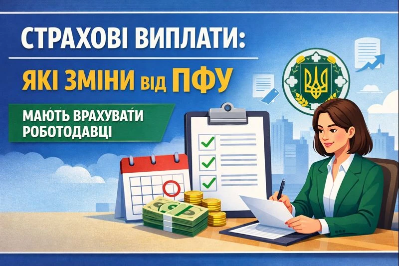 Страхові виплати: які зміни від ПФУ мають врахувати роботодавці