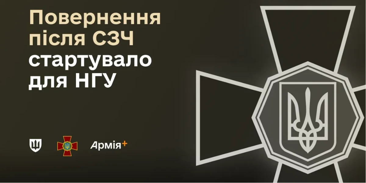 Нацгвардійці після СЗЧ можуть обрати нову військову частину до 20.09.2026