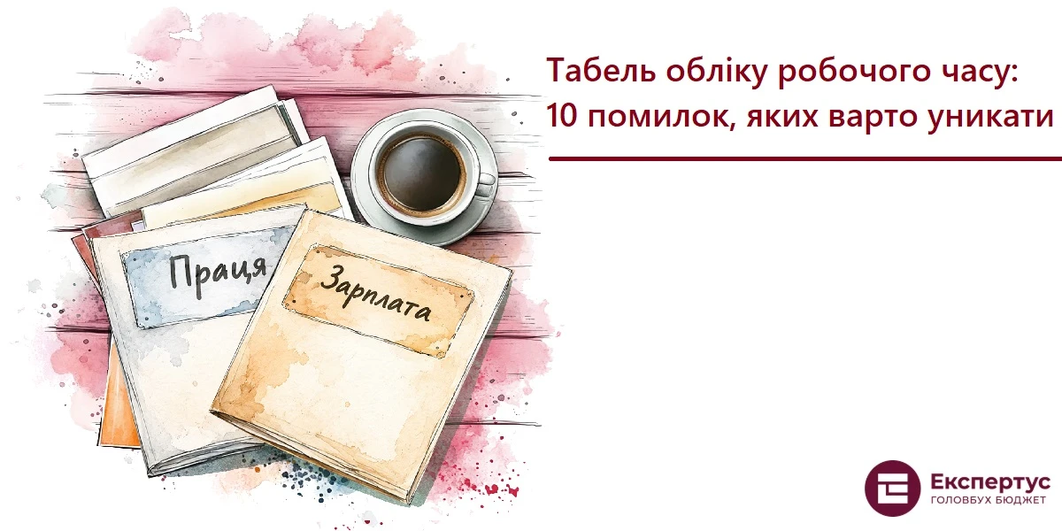 Табель обліку робочого часу: 10 помилок, яких варто уникати