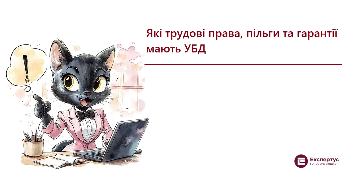 Які трудові права, пільги та гарантії мають УБД