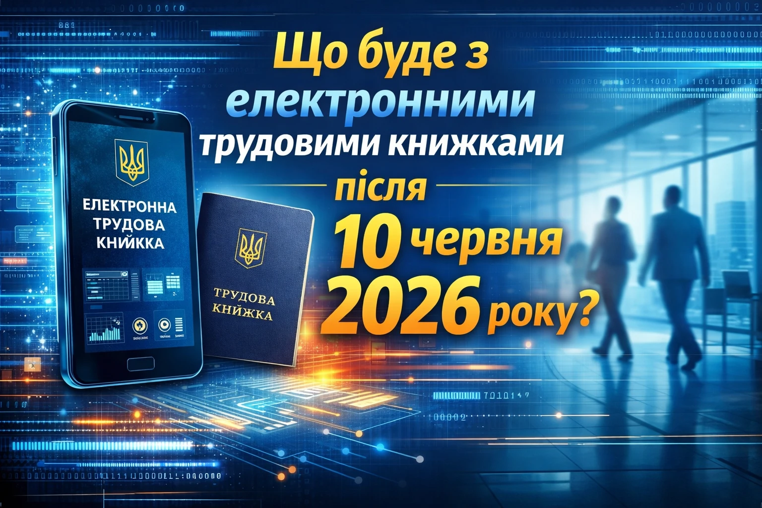Що буде з електронними трудовими книжками після 10 червня 2026 року