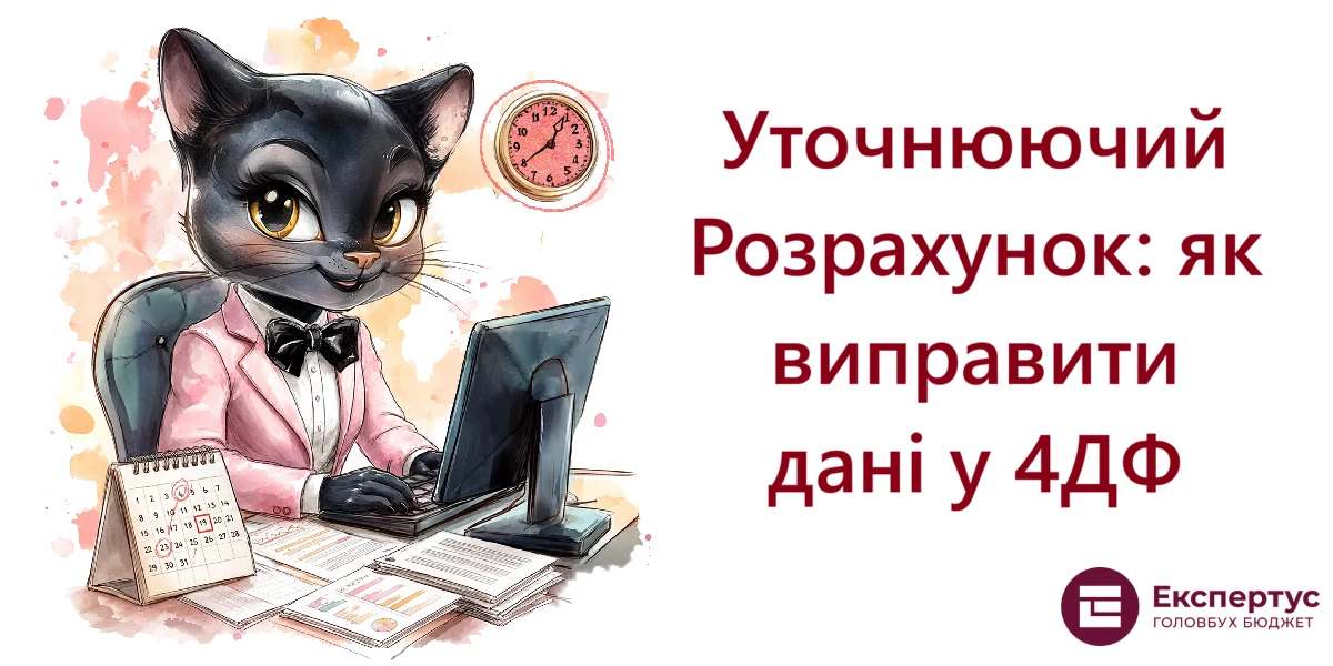 Уточнюючий Розрахунок: як виправити дані у 4ДФ