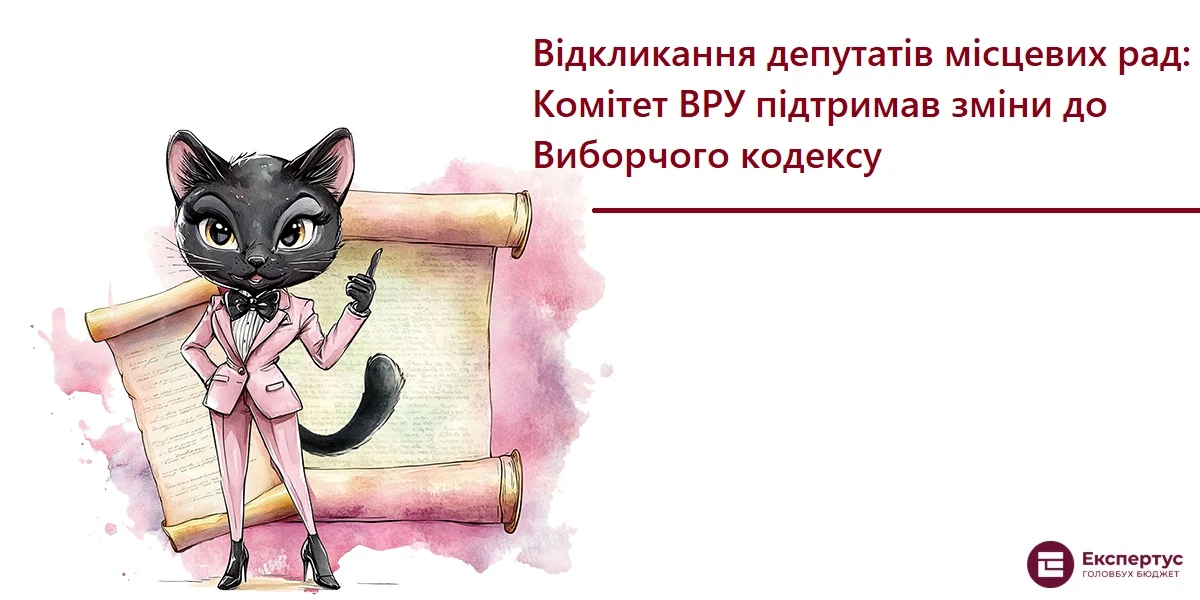 Відкликання депутатів місцевих рад: Комітет ВРУ підтримав зміни до Виборчого кодексу
