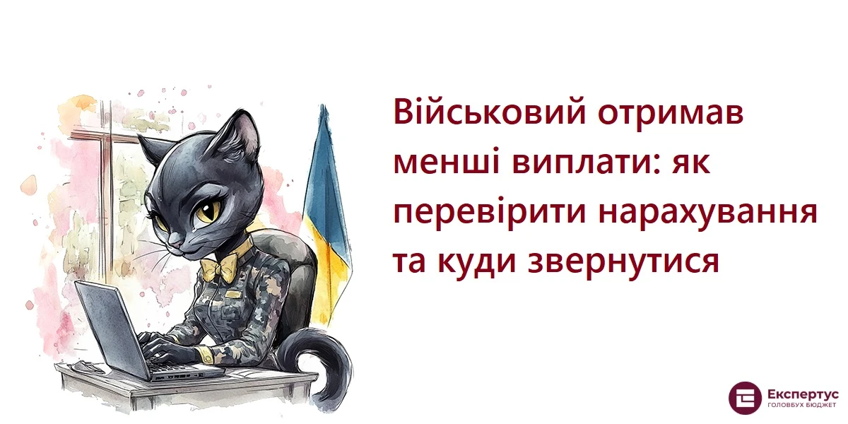 Військовий отримав менші виплати: як перевірити нарахування та куди звернутися