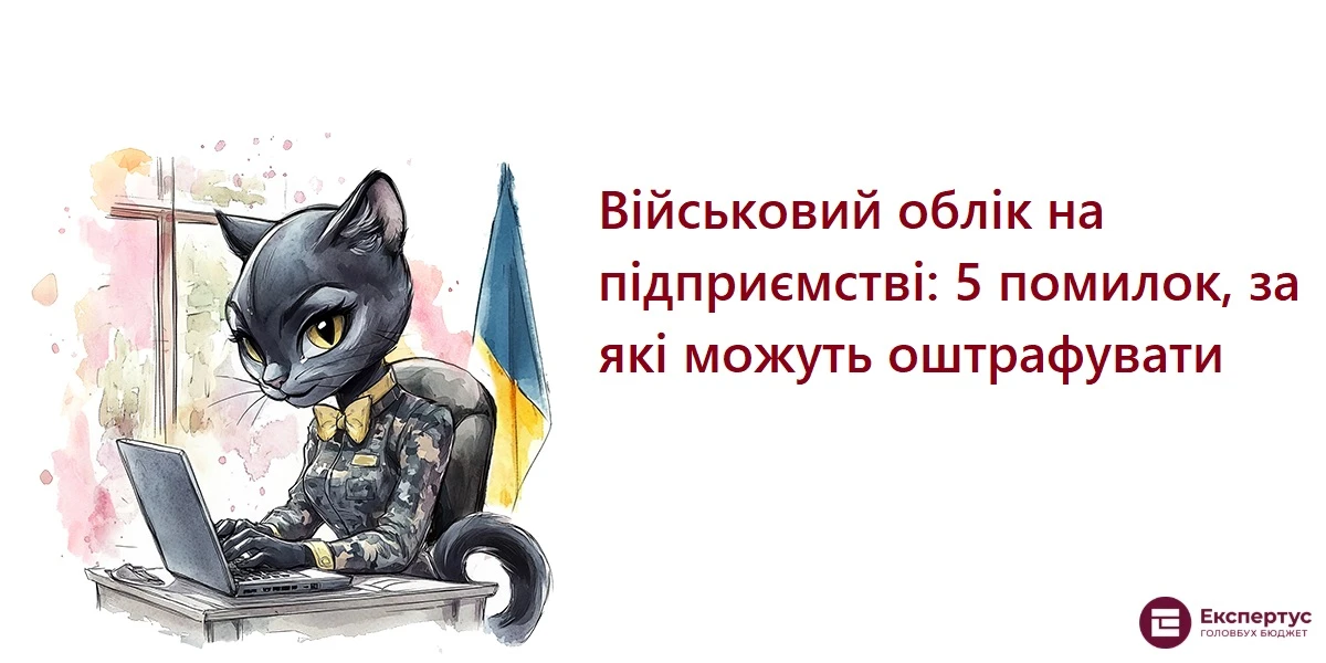 Військовий облік на підприємстві: 5 помилок, за які можуть оштрафувати
