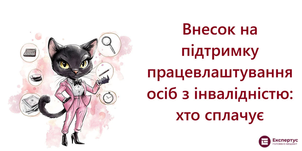 Внесок на підтримку працевлаштування осіб з інвалідністю: хто сплачує