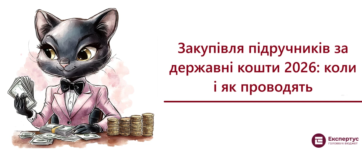Закупівля підручників за державні кошти 2026: коли і як проводять