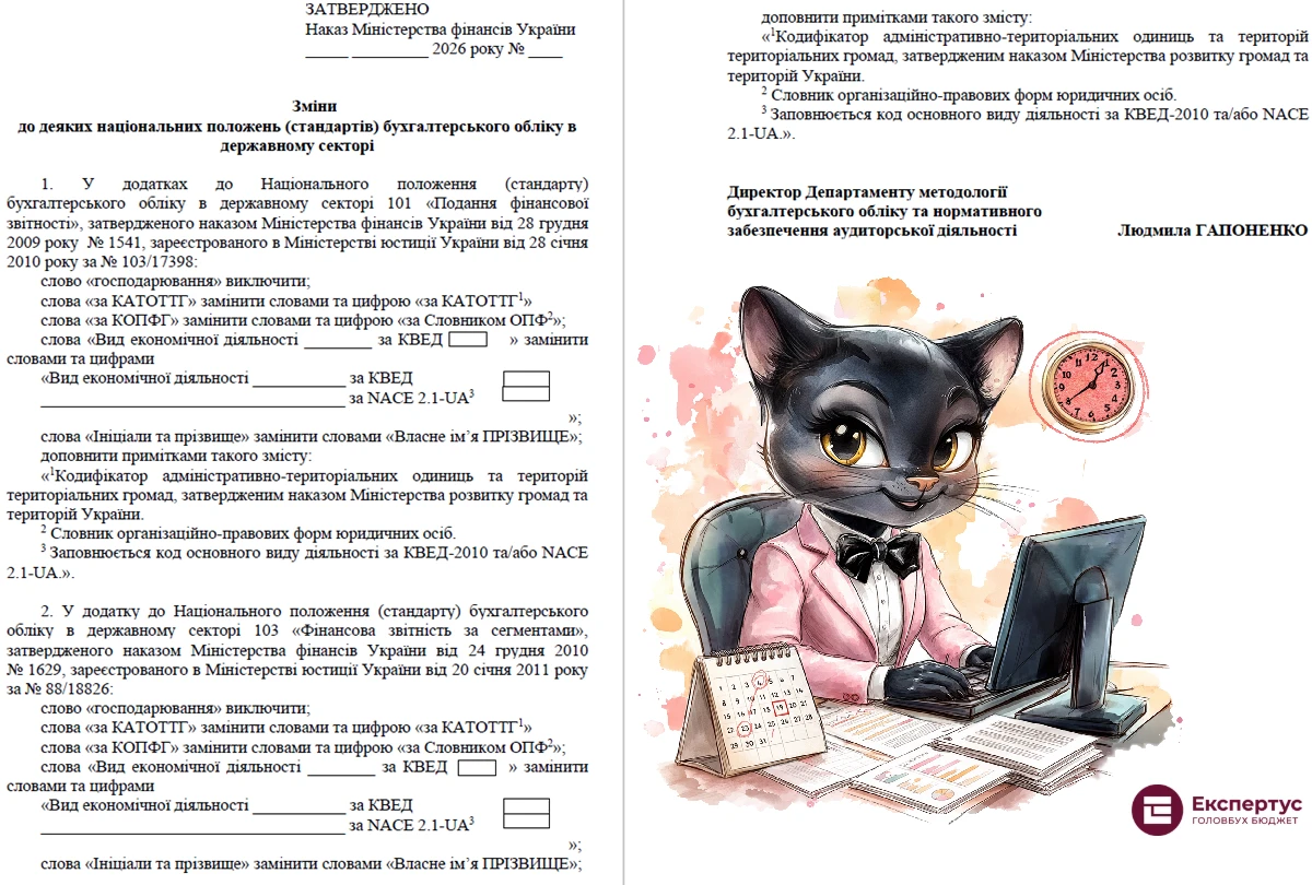 Що зміниться у формах фінзвітності з 1 січня 2027 року