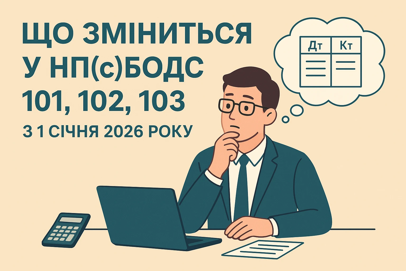 Що зміниться у НП(с)БОДС 101, 102, 103 з 1 січня 2026 року
