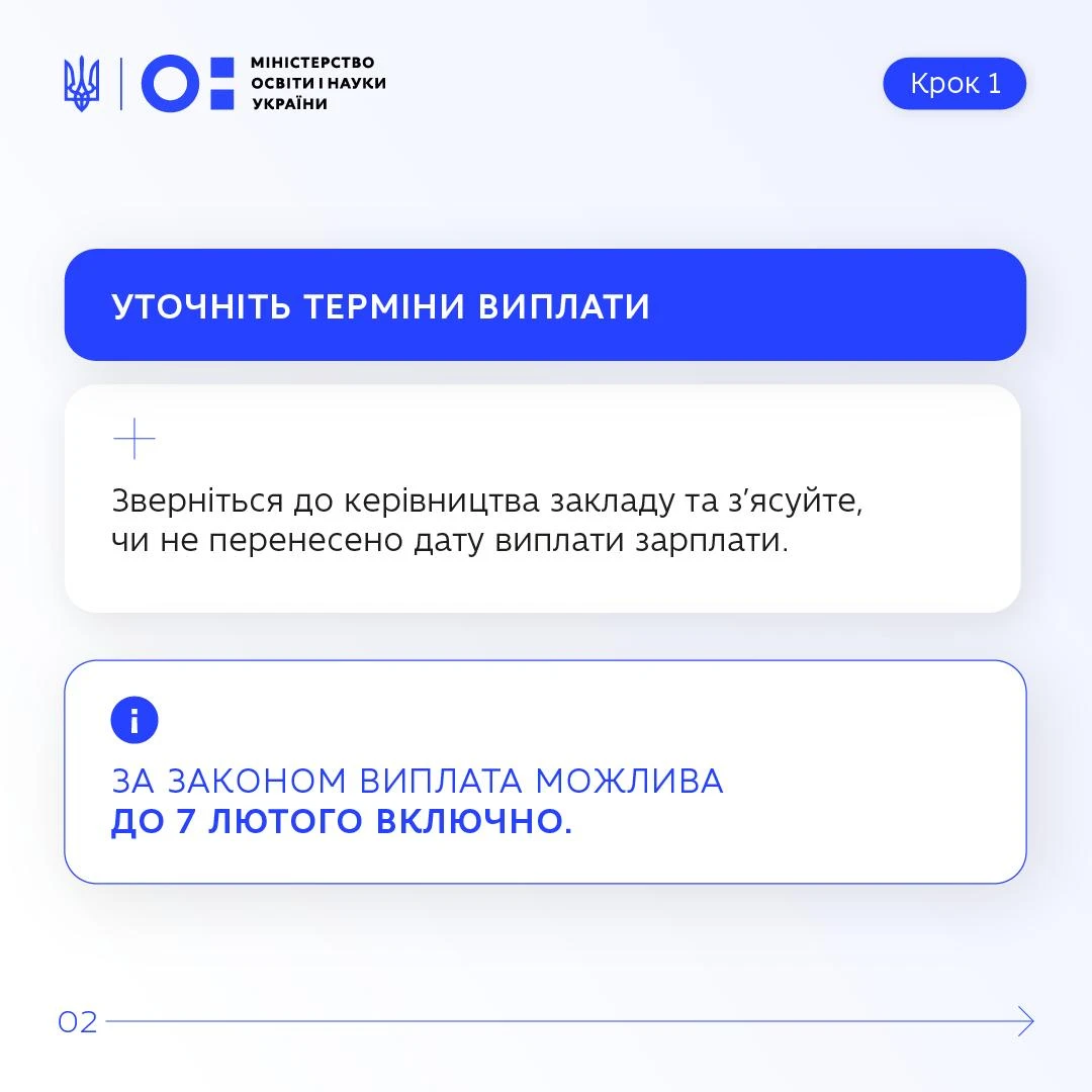 Зарплати вчителів за січень 2026: інструкція від МОН