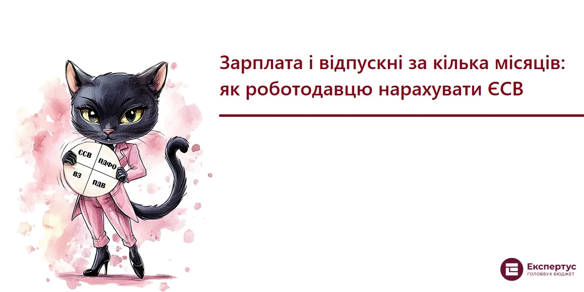 Зарплата і відпускні за кілька місяців: як роботодавцю нарахувати ЄСВ
