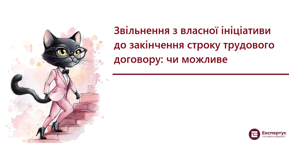 Звільнення з власної ініціативи до закінчення строку трудового договору: чи можливе