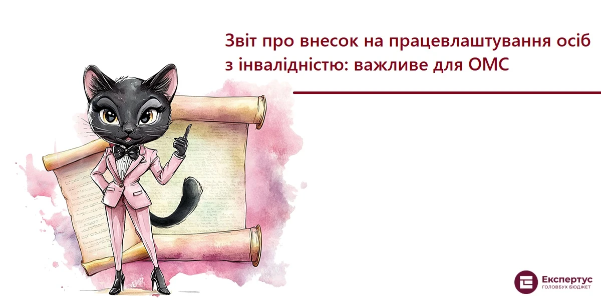 Звіт про внесок на працевлаштування осіб з інвалідністю: важливе для ОМС